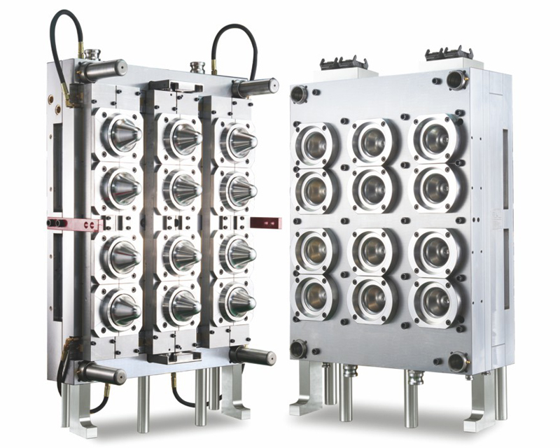 12-cavity wide mouth bottle preform mold